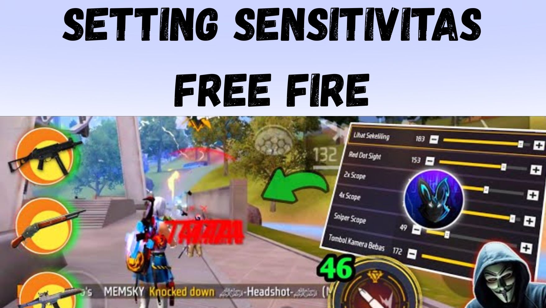 Setting Sensitivitas Free Fire - surya123slot.vip